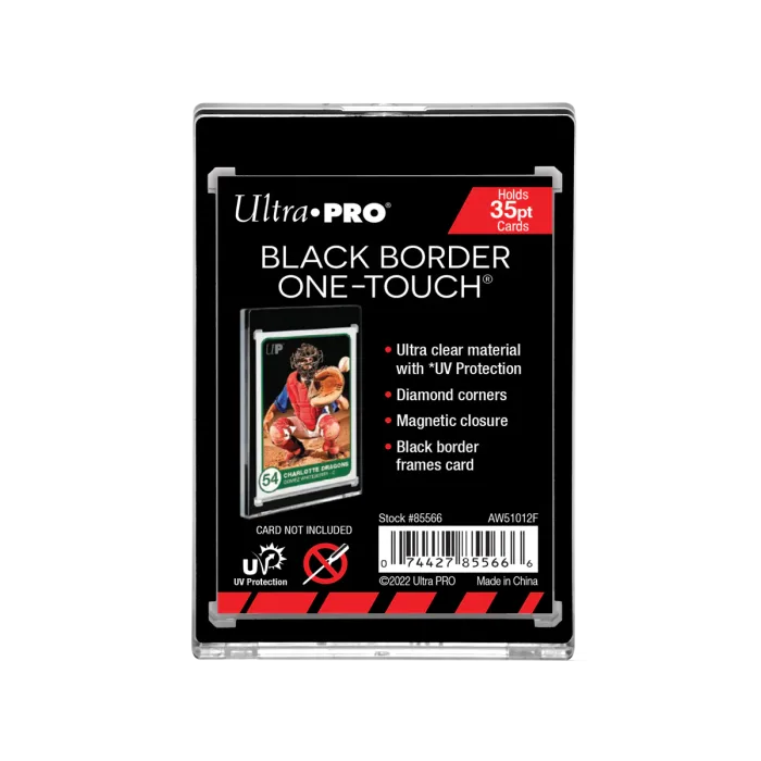Ultra Pro One Touch 35pt bords noir - GoRetroGaming - Boutique spécialisée dans les jeux vidéo rétro (rétrogaming) et les jeux de cartes TCG (trading card game).