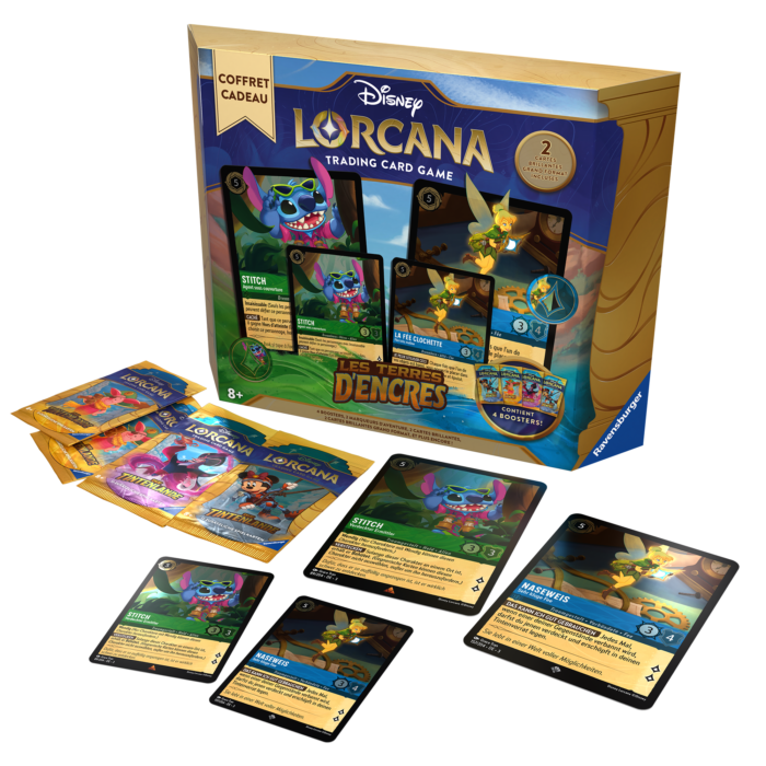 Coffret cadeau Lorcana chapitre 3 les terres d'encres FR - GoRetroGaming - Boutique spécialisée dans les jeux vidéo rétro (rétrogaming) et les jeux de cartes TCG (trading card game).