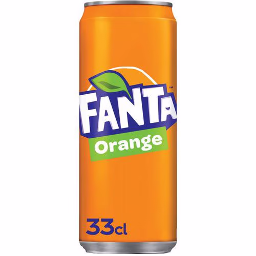 Canette Fanta Orange 33cl - GoRetroGaming