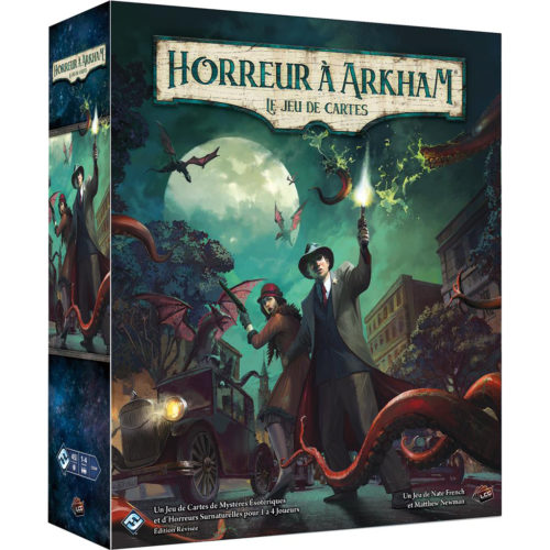 boite de jeu horreur à Arkham - goretrogaming