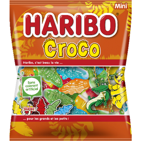 sachet haribo de croco - goretrogaming