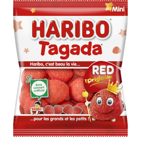sachet haribo de fraise tagada - goretrogaming