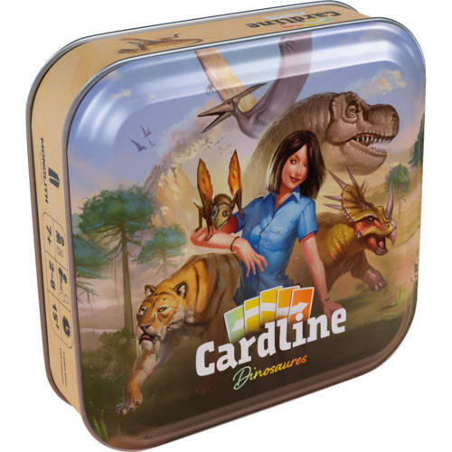 boite de jeu Cardline dinosaures - goretrogaming