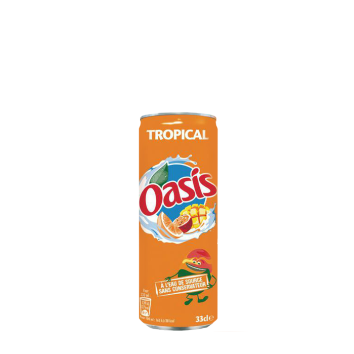 canette d'oasis tropical - goretrogaming