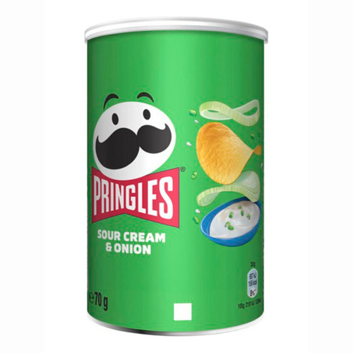 boite de Pringles saveur crème et oignon - goretrogaming