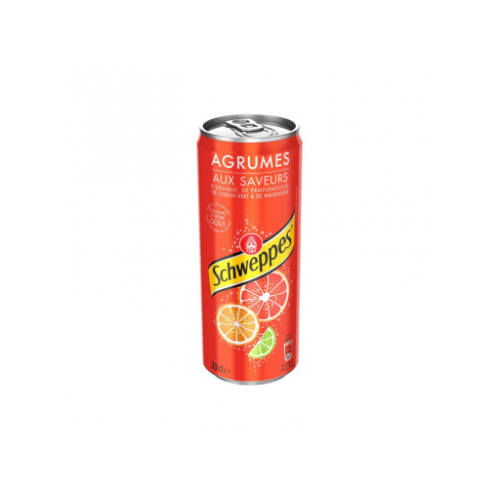 canette de schweppes agrumes - goretrogaming