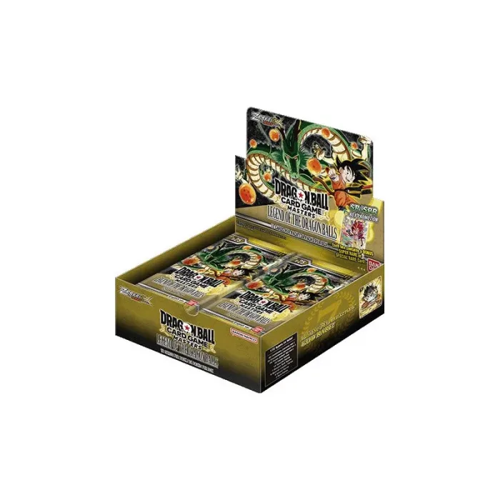 Display dragon ball super card game master BT25 legend of the dragon balls - goretrogaming