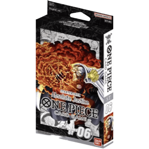 Starter Deck one piece card game absolute justice - GoRetroGaming