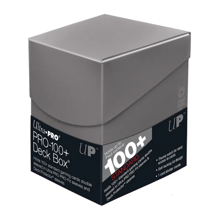 deck box eclipse gris fumé ultrapro - goretrogaming