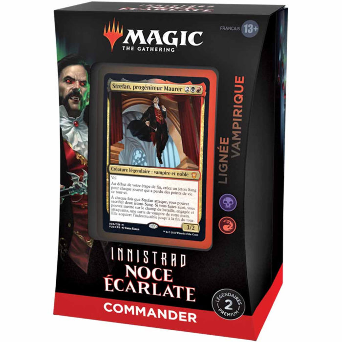 Deck Commander noce écarlate, lignée vampirique - GoRetroGaming