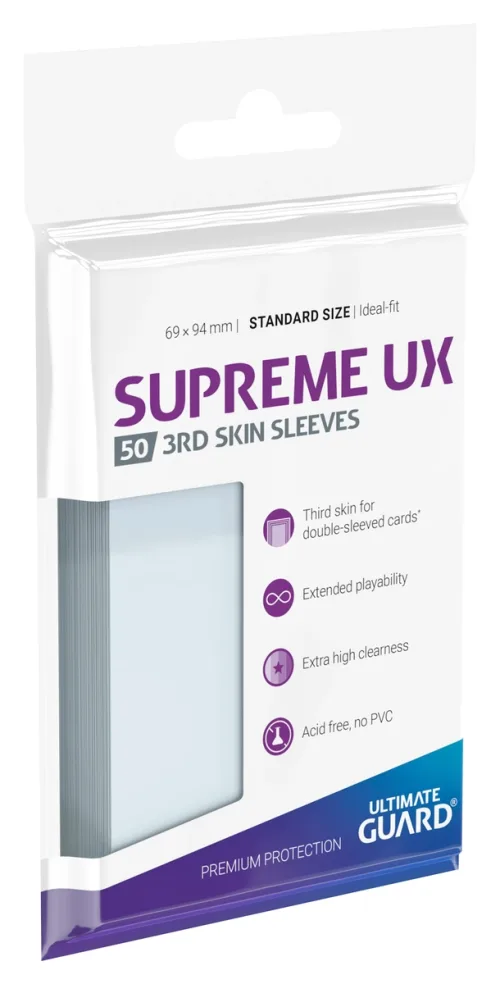 Ultimate Guard skin sleeves Supreme UX (50) - GoRetroGaming