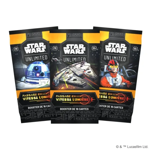 Star Wars unlimited booster passage en vitesse lumière - GoRetroGaming