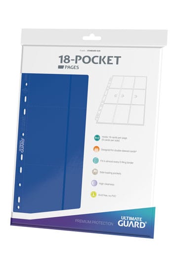 gamegenic Pages 18 Pocket Sideloading Bleu - goretrogaming