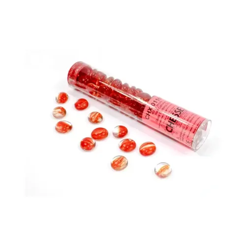 Chessex tube de 40 billes plates - GoRetroGaming