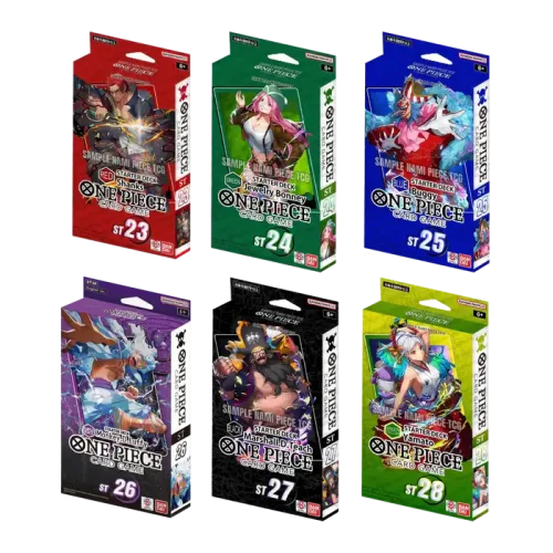 deck de démarrage one piece 23, 24, 25, 26, 27, 28 - GoRetroGaming
