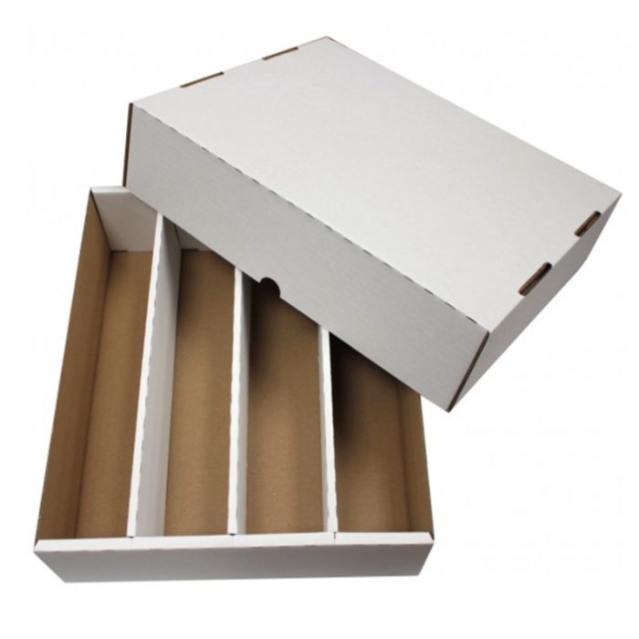 Cardbox / Fold-out Box with Lid for Storage of 4.000 Cards - GoRetroGaming