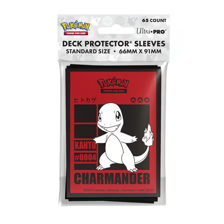 Sleeves Ultra Pro Pokémon Salamèche - GoRétroGaming