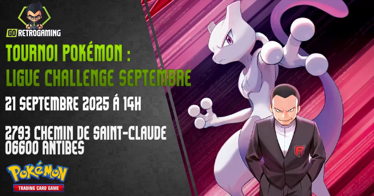 Pokémon : Challenge de ligue de Septembre – GoRetroGaming