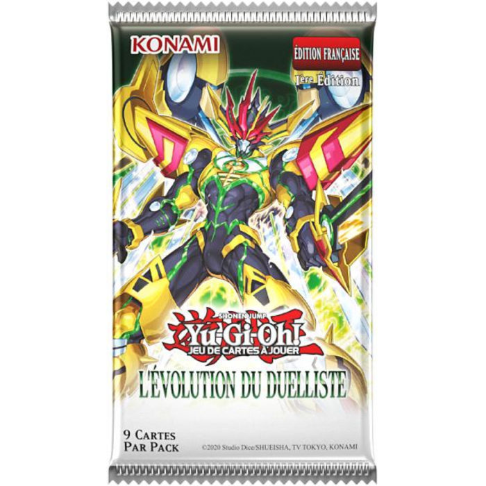 Booster Yu-Gi-Oh! l'évolution du duelliste - TCG - GoRetroGaming