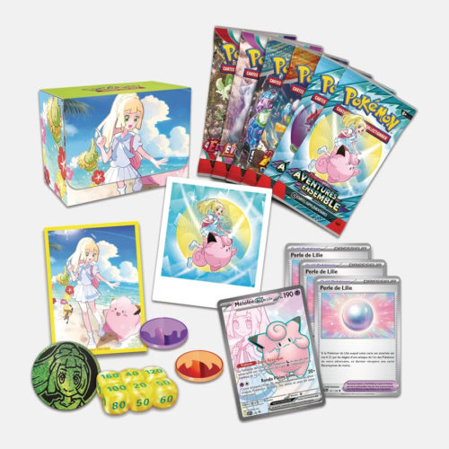 Coffret collection tournoi premium lilie - Pokemon - TCG - GoRetroGaming