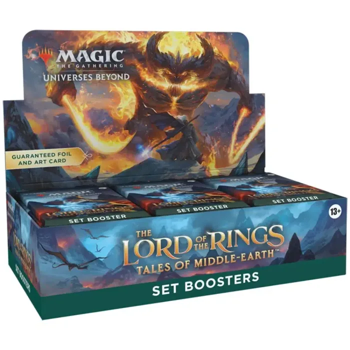 Magic the gathering booster le seigneur des anneaux anglais - goretroGaming