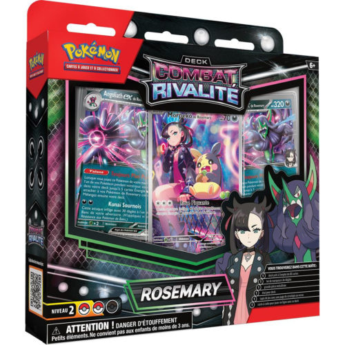 Pokémon : Deck Combat rivalité rosemary ou pierre - GoRetroGaming