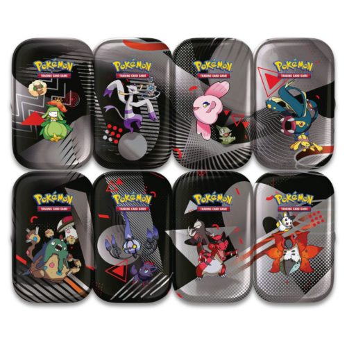 Mini tin - noir et blanc - flamme blanche ou foudre noire - Pokemon - TCG - GoRetroGaming