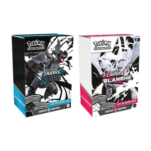 Bundle Pokemon foudre noire - flamme blanche 10.5 - GoRetroGaming