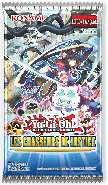 Booster yu-gi-oh ! les chasseurs de justice - Tcg- GoRetroGaming