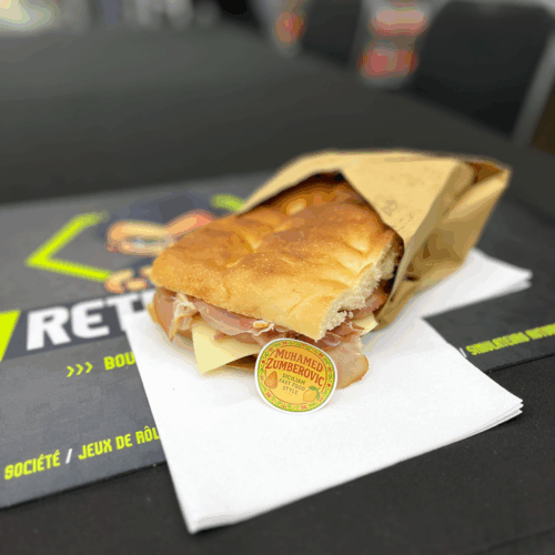 Focaccia fourrée au choix par le chef de la street food sicilienne Muhamed Zumberovic - GoRetroGaming