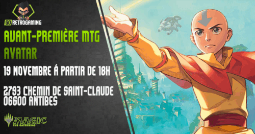 Avant Première Magic The Gathering "Avatar" - mercredi 19 Novembre à partir de 18h chez GoRetroGaming