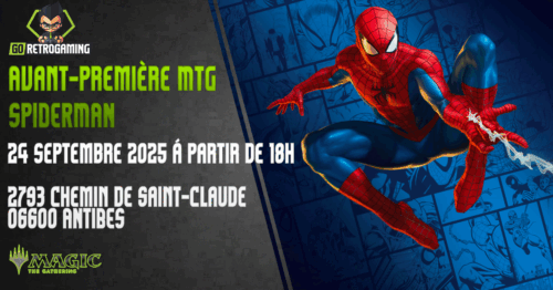 Avant Première Magic The Gathering "Marvel Spiderman" - mercredi 24 septembre à partir de 18h chez GoRetroGaming