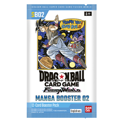 Booster dragon ball super card game - fusion world - SB02 - manga booster - TCG - GoRetroGaming