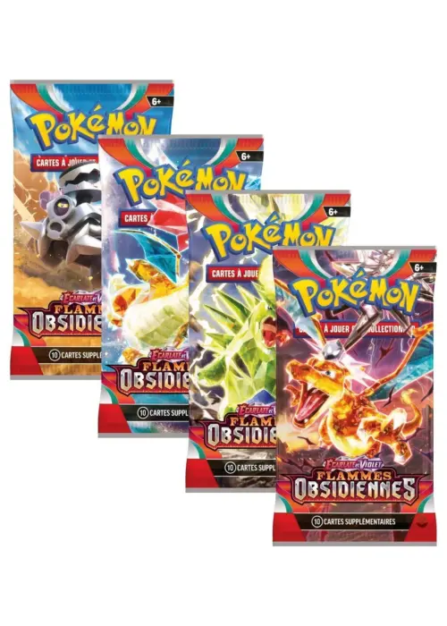 Booster EV03 Flammes Obsidiennes-GoRetroGaming