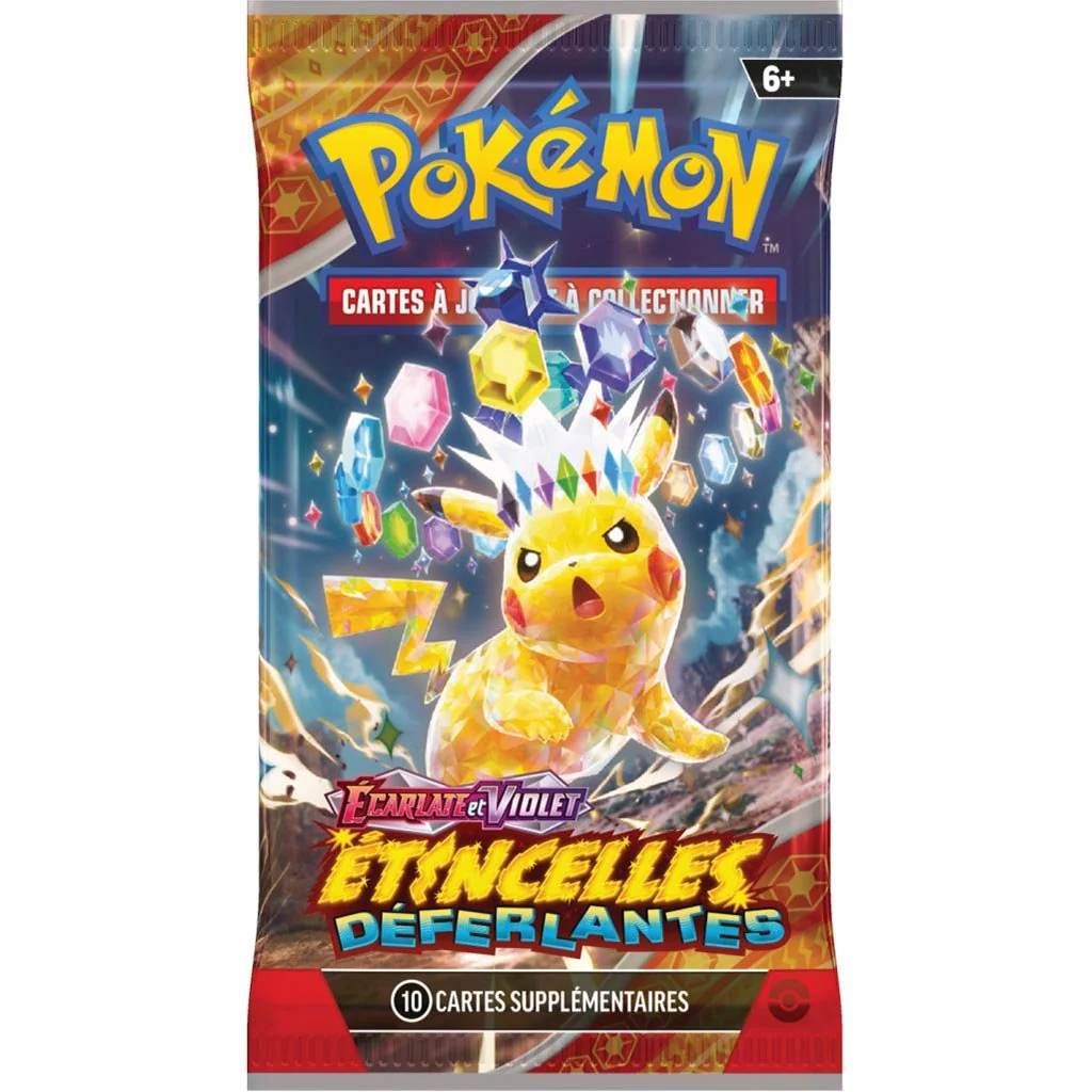 Booster Pokémon Étincelles déferlantes - Écarlate et Violet - EV08 - GoRetroGaming