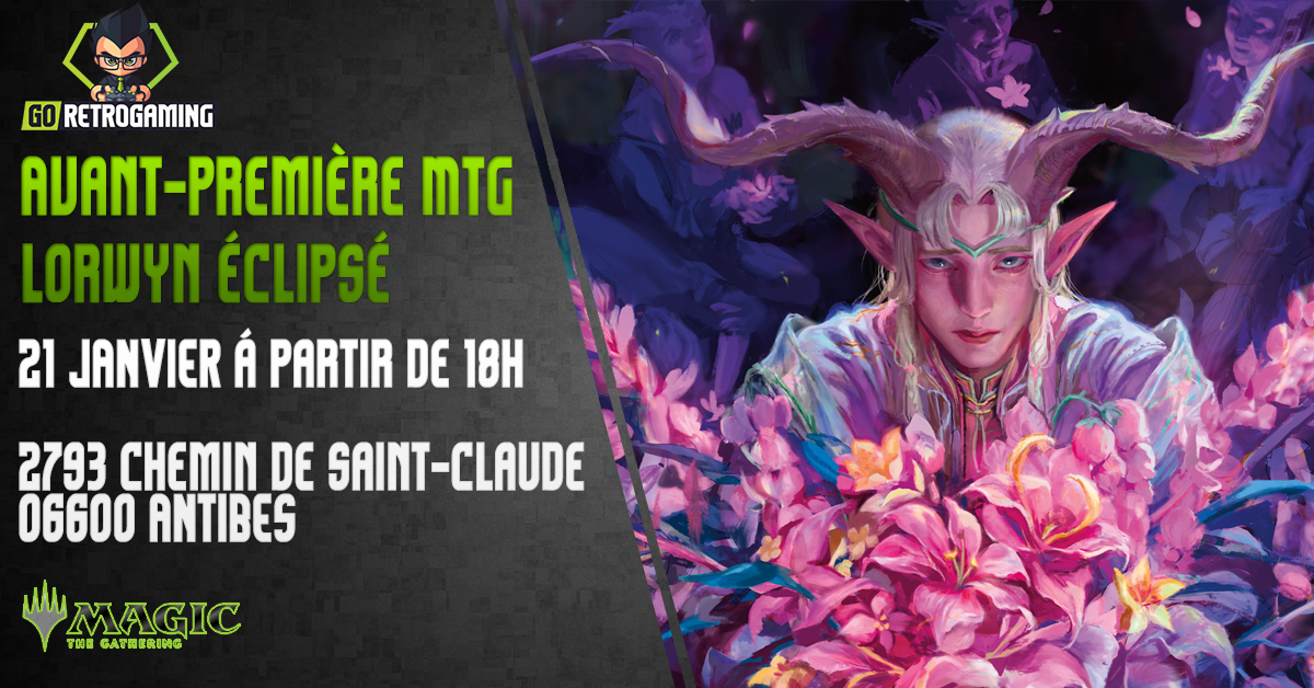Avant Première Magic The Gathering "Lorwyn éclipsé" - mercredi 21 Janvier 2026 à partir de 18h chez GoRetroGaming