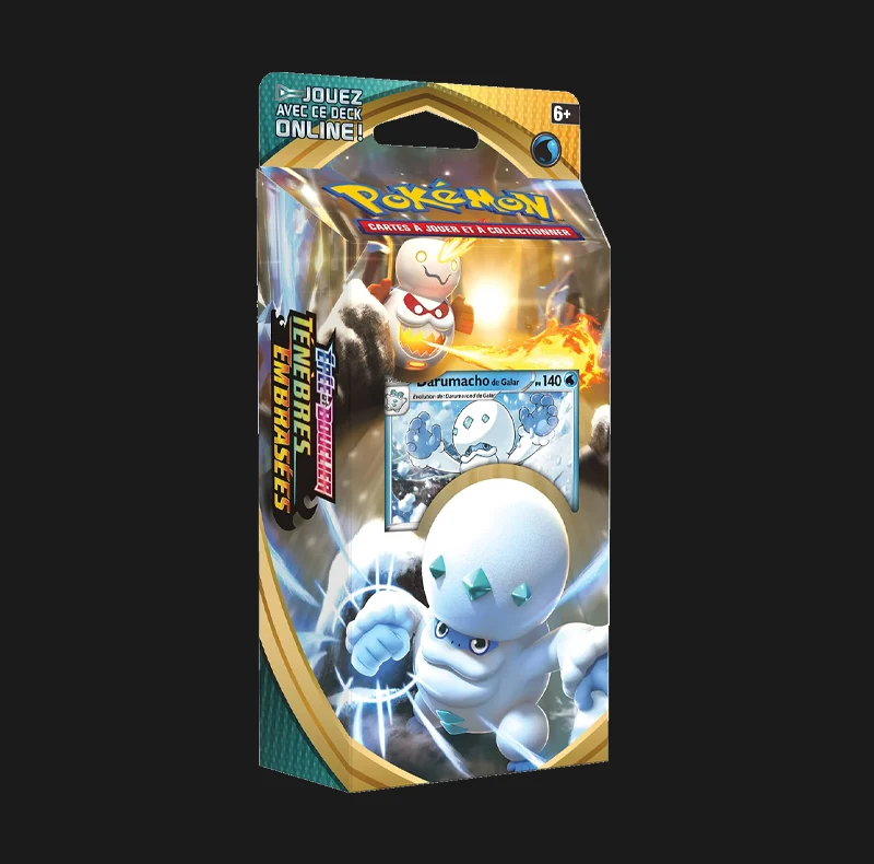 deck épée et bouclier - ténèbres embrasées - darumacho - GoRetroGaming