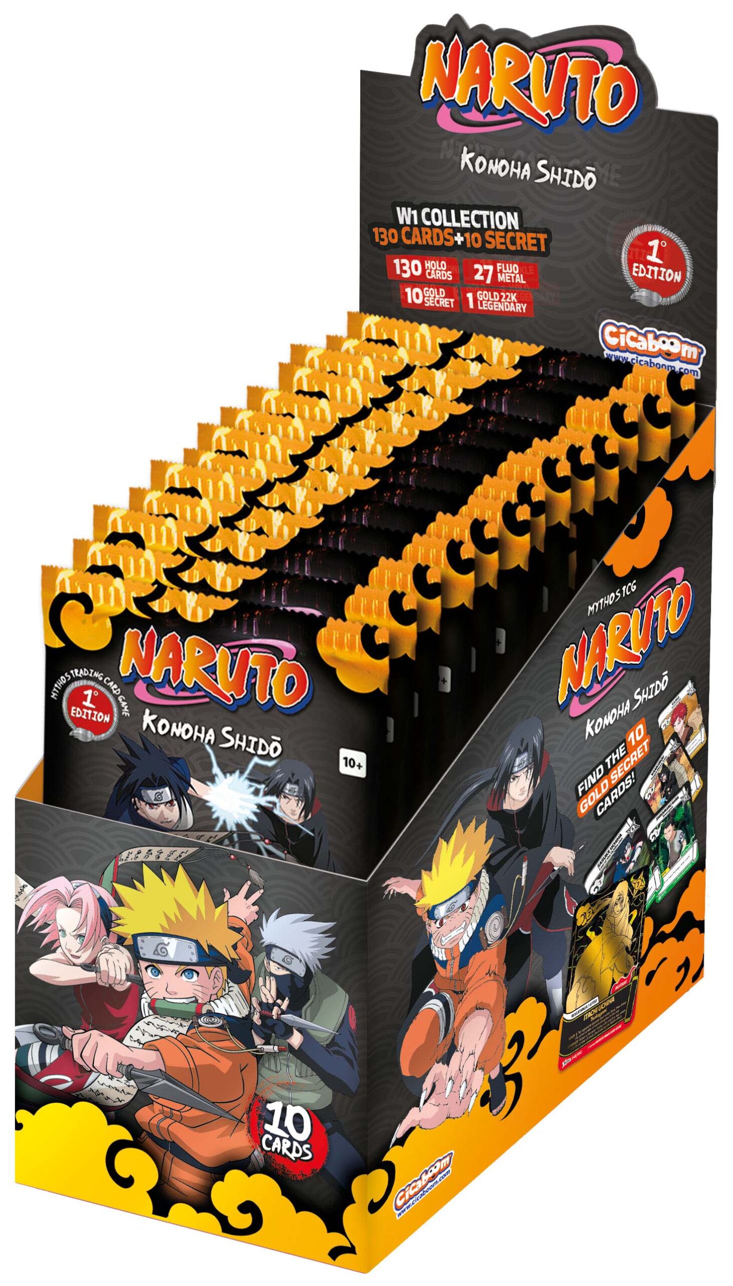 Display Konoha Shidō FR 1ère édition - Naruto Mythos TCG - GoRetroGaming