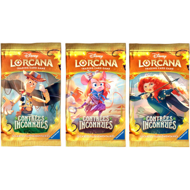 Booster Chapitre 12 Contrées Inconnues Lorcana - GoRetroGaming