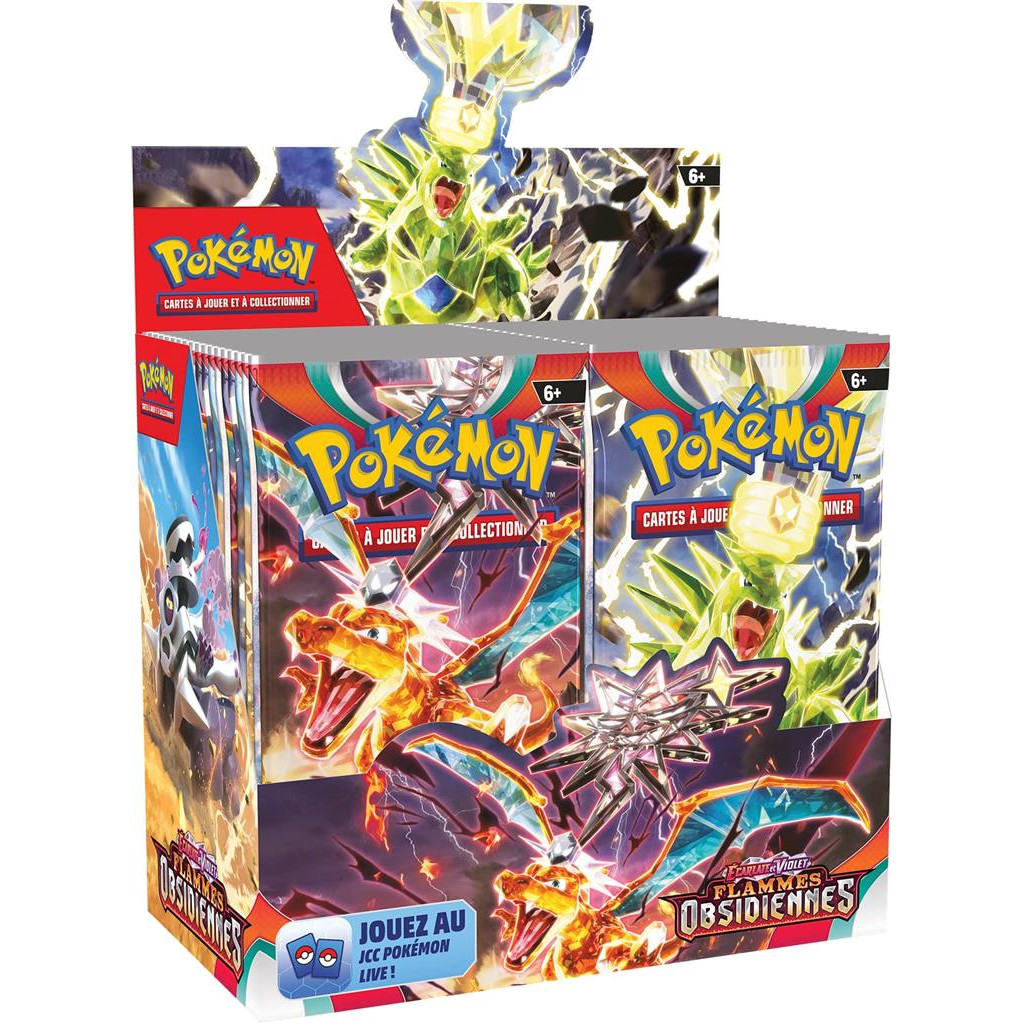 Display EV03 Flammes Obsidiennes - GoRetroGaming