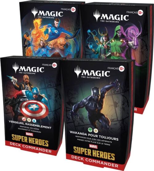 Deck Commander Marvel Super Heroes Magic The Gathering - GoRetroGaming
