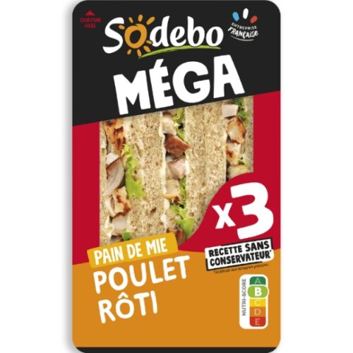 Sandwich Poulet Roti Sodébo - GoRetroGaming