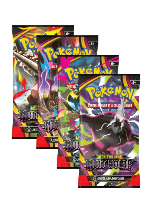 Booster Me05 Nuit Noire Pokémon - GoRetroGaming