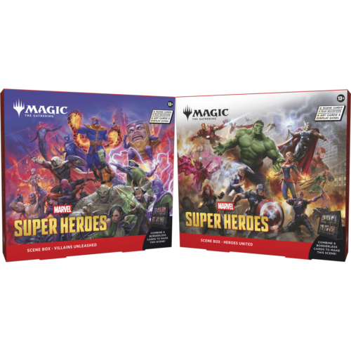 Scene Boxes Marvel Super Heroes - GoRetroGaming