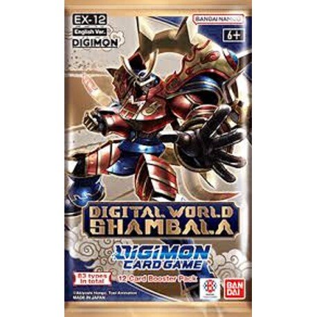 Booster Ex12 Digital World Shambala Digimon - GoRetroGaming