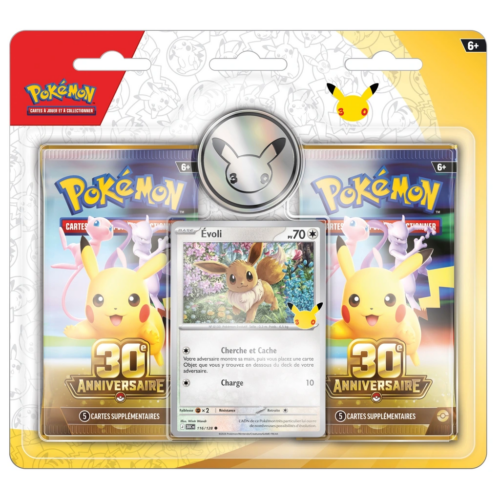 Duo Pack Evoli 30 ans Pokémon - GoRetroGaming