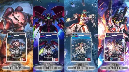 ST11 ST12 ST13 ST14 Gundam Card Game - GoRetroGaming
