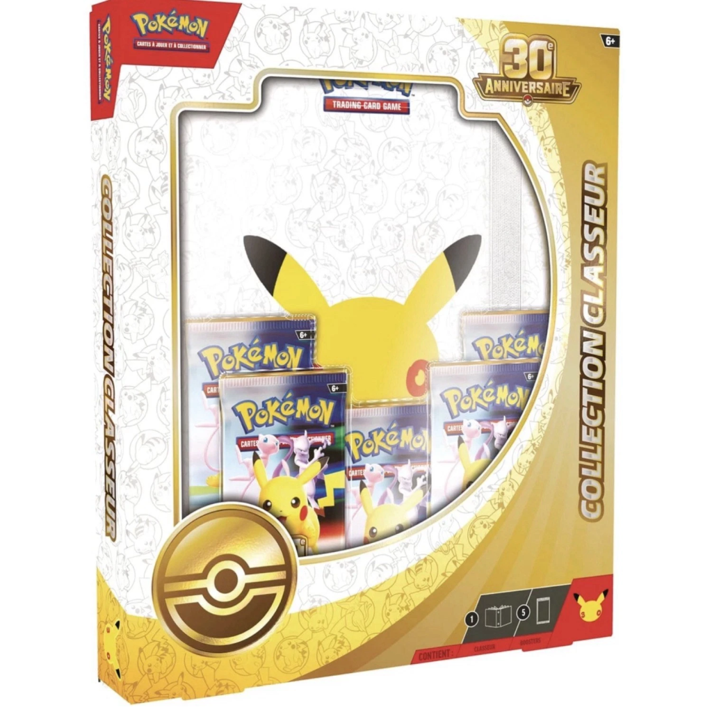 Coffret Classeur Pokémon 30ans - GoRetroGaming